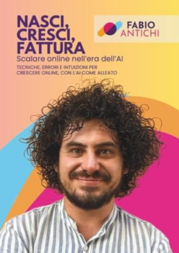 Fabio Antichi, libro di marketing, Nasci, cresci, fattura